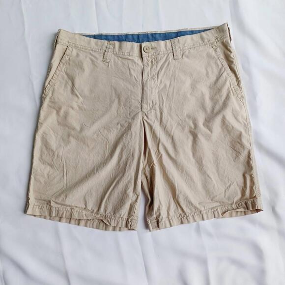 Columbia Shorts Mens 36W Beige Outdoor Sports Lightweight‎ Pockets - Picture 1 of 9